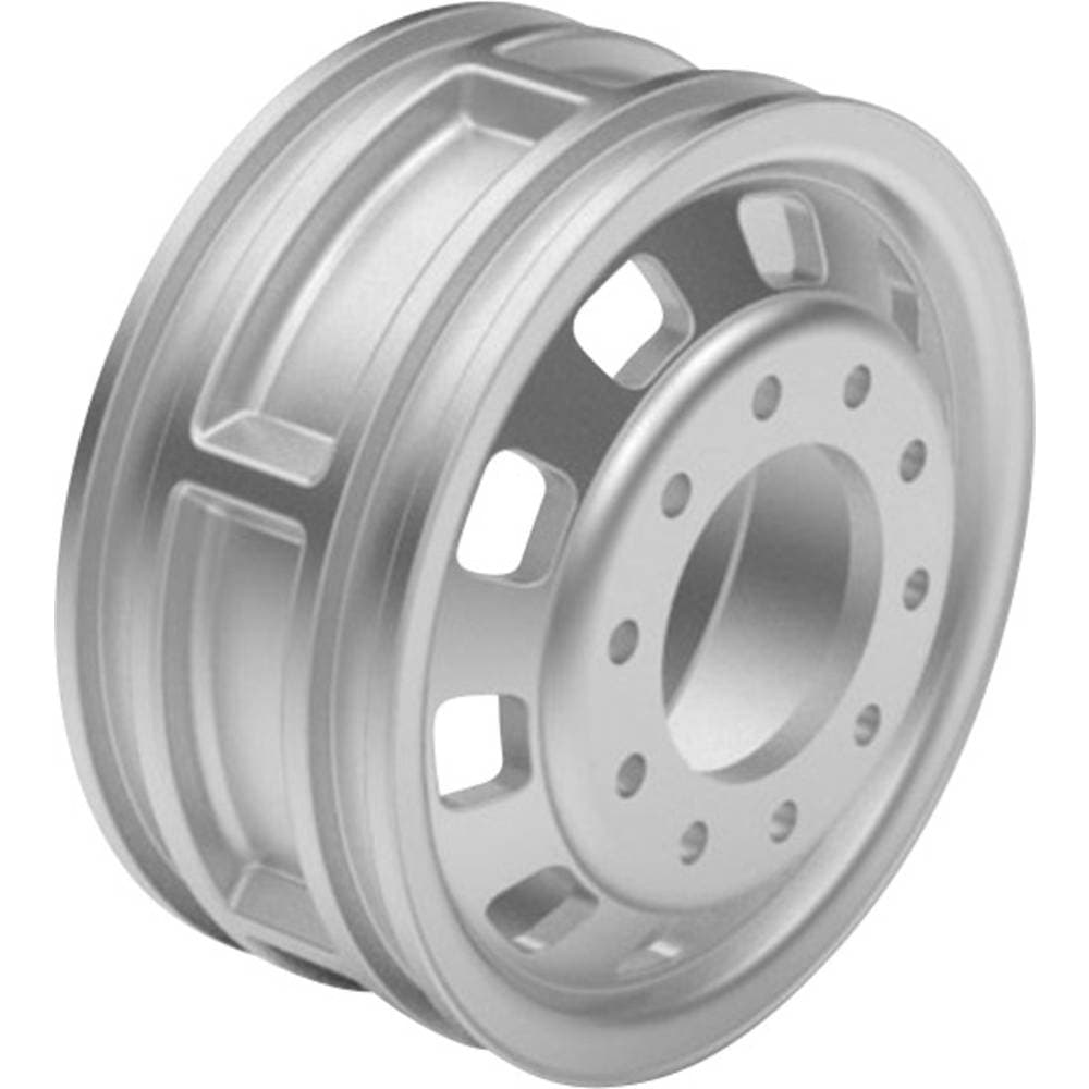 ScaleDrive 1:14 Lastbil Fälgar Plast Euro-optik Silver 1 par