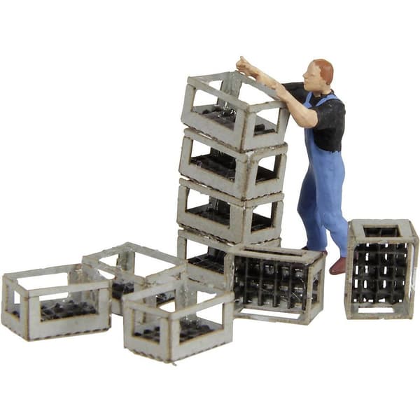 MBZ 80270 H0 9s Set Bierkisten Lasercut-byggsats