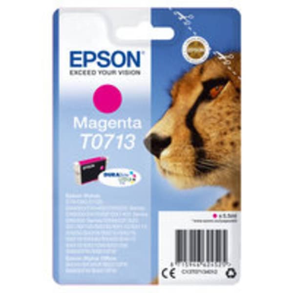 Epson Bläck T0713 Original Magenta C13T07134012