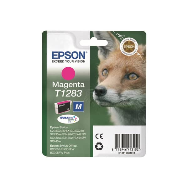 Epson Bläck T1283 Original Magenta C13T12834012