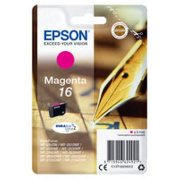 Epson Bläck T1623, 16 Original Magenta C13T16234012
