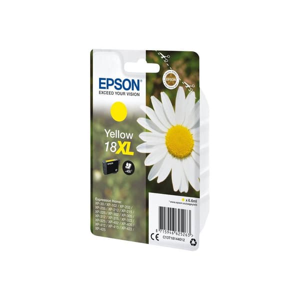 Epson Bläck T1814, 18XL Original Gul C13T18144012