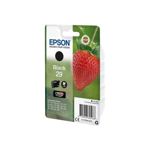 Epson Bläck T2981, 29 Original Svart C13T29814012