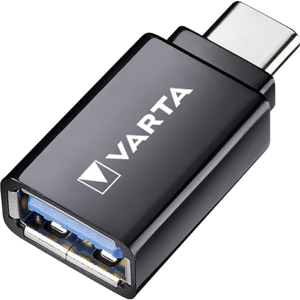 Varta USB 2.0 Adapter [1x USB-C® hane - 1x USB 2.0 A hona] Charge & Sync Adap.