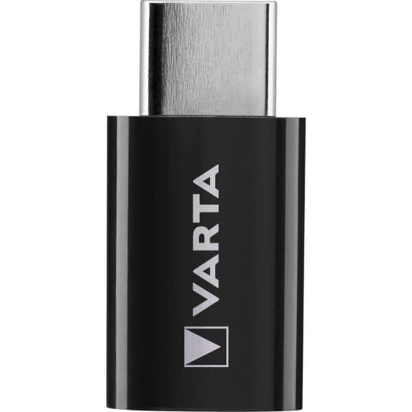 Varta USB 2.0 Adapter [1x USB-C® hane - 1x Micro-USB-hona] Charge & Sync Adap.