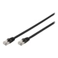 Miniatyrbild 3 av 4: Digitus DK-1644-100/BL-OD RJ45 Nätverkkabel, Patchkabel CAT 6 S/FTP 10.00 m Svart UV-beständig, Borrade par 1 st