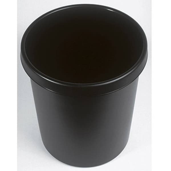 Helit the german H6106195 Papperskorg 30 l (Ø x H) 350 mm x 405 mm Polyeten Svart 1 st
