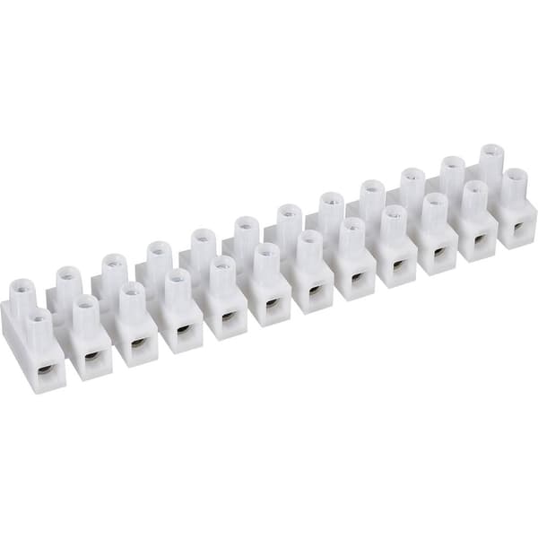 Kopplingslist flexibel: 0,5-1,5 mm² fast: 0,5-1,5 mm² poltal: 12 523702 10 st. vit
