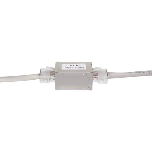Renkforce RJ45 Nätverk Adapter CAT 6A [1x RJ45 hona - 1x RJ45 hona] Vit