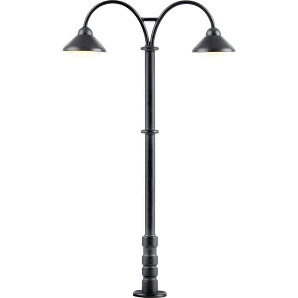 Viessmann Modelltechnik H0 Stationsbelysning dubbel Färdig modell 6109 1 st