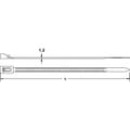 Miniatyrbild 3 av 3: TRU COMPONENTS 1592878 TC-HV250S203 Buntband 250 mm 4.50 mm Natur Avtagbart 100 st