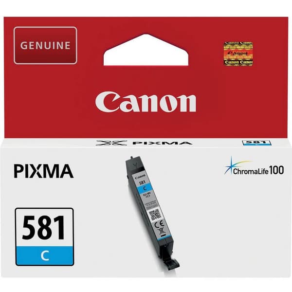 Canon Bläck CLI-581C Original Cyan 2103C001