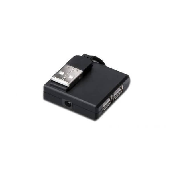 Digitus DA-70217 4 Port USB 2.0-Hub Svart