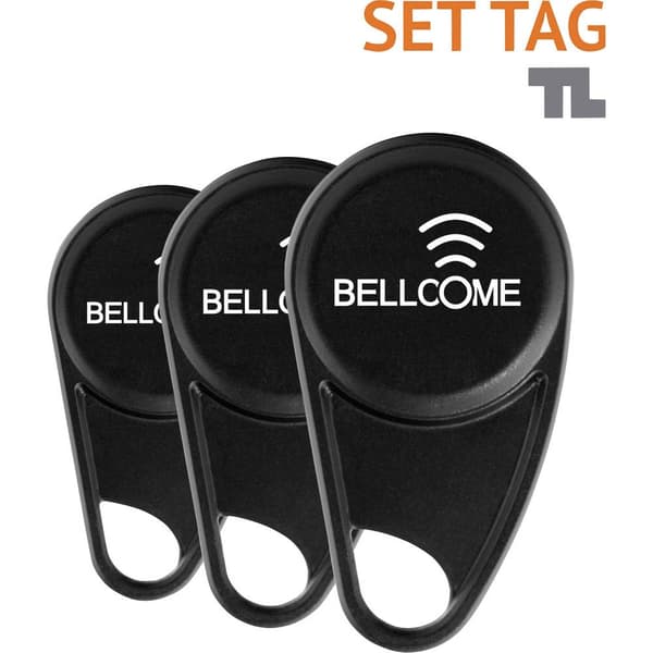 Bellcome Video-porttelefon Transponder Svart
