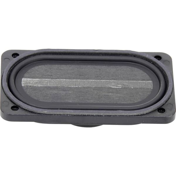 Visaton SC 5.9 FLX - 8 Ohm 5 tum 9 cm Bredbandshögtalarelement 4 W 8 Ω Oval, Trämembran