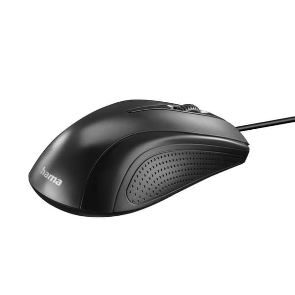 Hama MC-200 WiFi mus USB Optisk Svart 3 Knappar 1200 dpi
