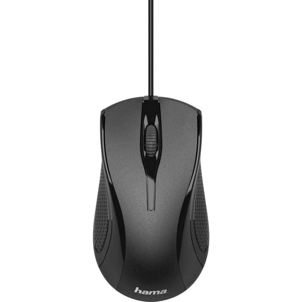 Hama MC-200 WiFi mus USB Optisk Svart 3 Knappar 1200 dpi