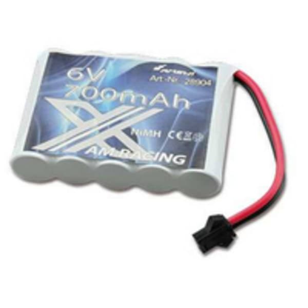 Amewi RC Batteripack (NiMh) 6 V 700 mAh Antal celler: 5 Stick Micro-Car-anslutning