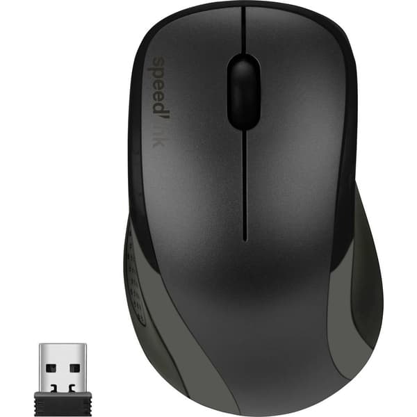 SpeedLink KAPPA WiFi mus Trådlös Optisk Svart 3 Knappar 1600 dpi Svart