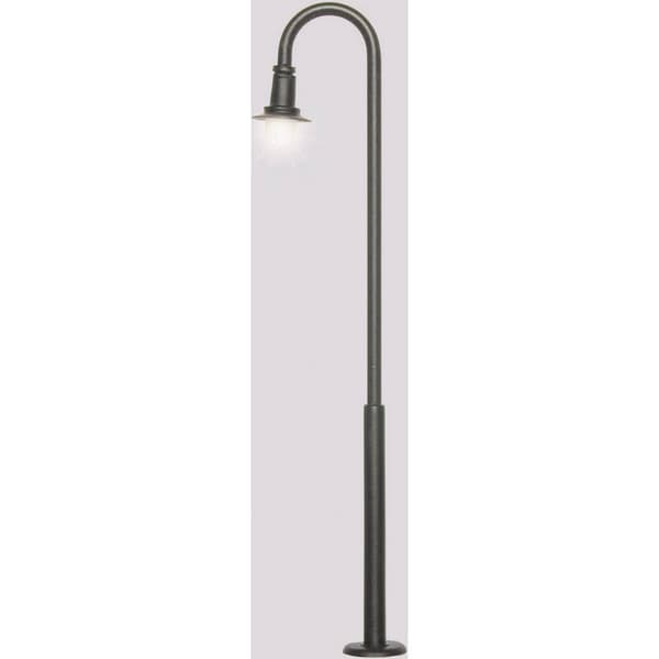 Viessmann Modelltechnik H0 Böjd gatlykta enfasig Färdig modell 6140 1 st