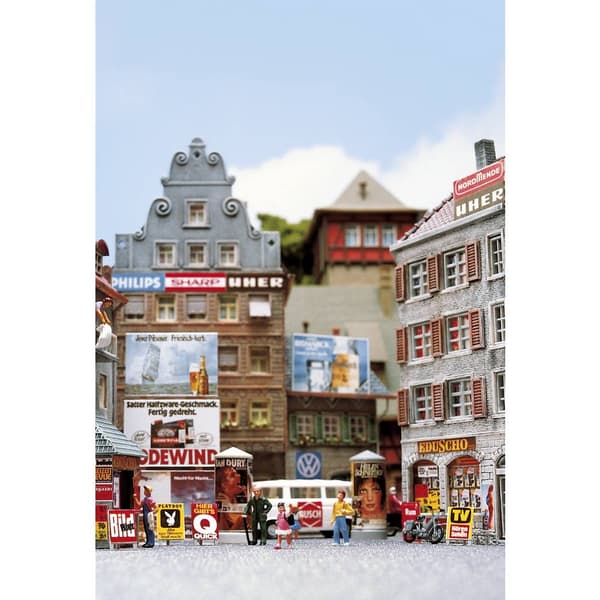 Busch 6030 Reklamskyltar inställd Byggsats