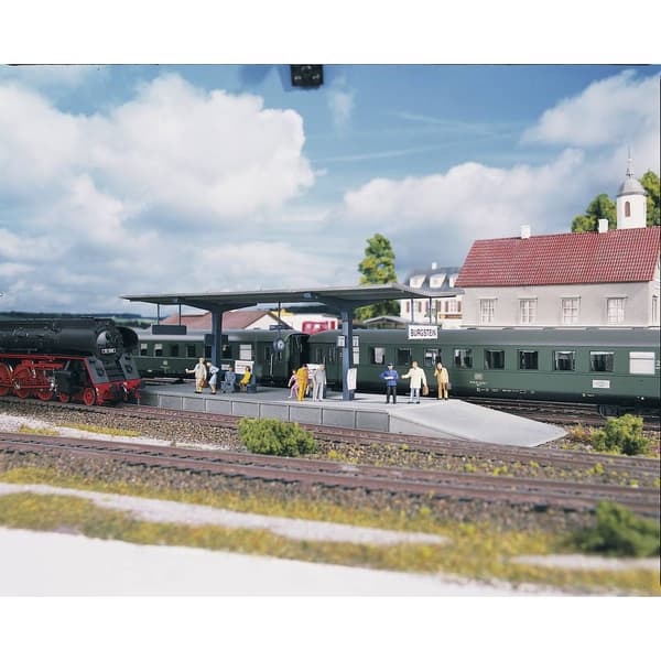 Piko H0 61821 H0 Perrong Burgstein Multifärg
