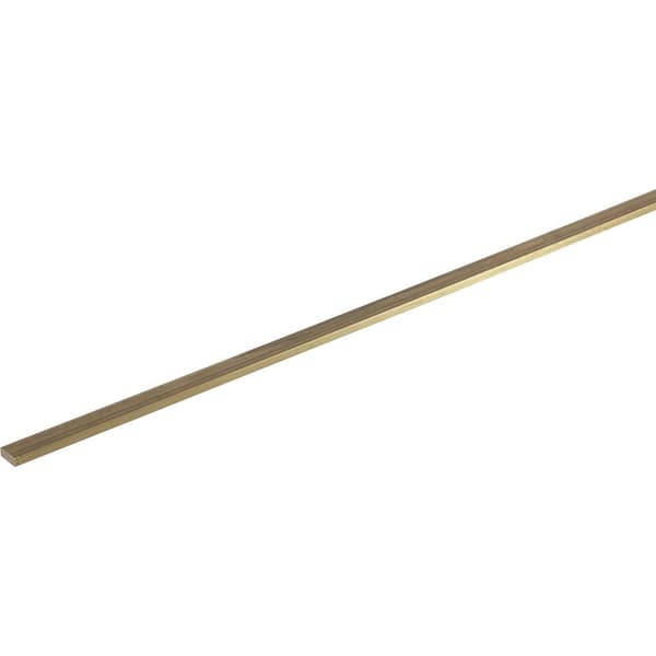 Mässing Platt Profil (L x B x H) 500 x 5 x 4 mm 1 st