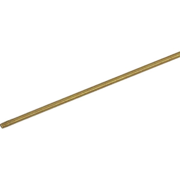 Reely 221786 Gängad stång M4 500 mm Mässing 1 st