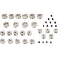 Miniatyrbild 1 av 2: Modelcraft Ställrings-sortiment Passar axel: 2 mm, 3 mm, 4 mm, 5 mm, 6 mm Ytterdiameter: 7 mm, 8 mm, 8 mm, 10 mm, 10 mm