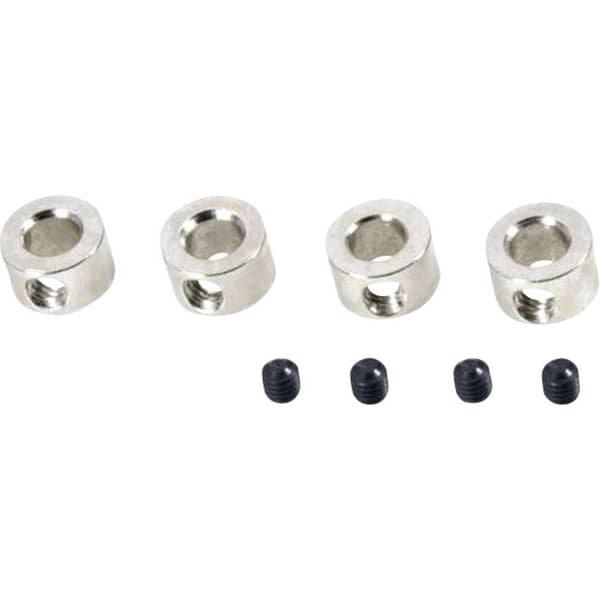 Modelcraft Ställring Passar axel: 5 mm Ytterdiameter: 10 mm Tjocklek: 5 mm 10 st