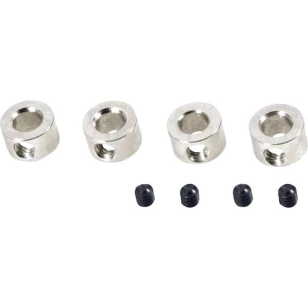 Modelcraft Ställring Passar axel: 6 mm Ytterdiameter: 10 mm Tjocklek: 5 mm 10 st