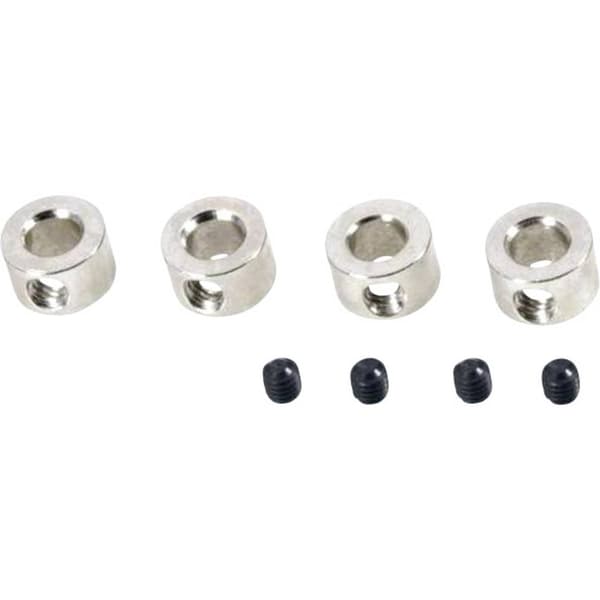 Modelcraft Ställring Passar axel: 8 mm Ytterdiameter: 12 mm Tjocklek: 5 mm 10 st