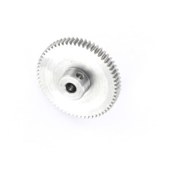 Reely Stål Cylindriskt kugghjul Modul-typ: 0.5 Borrdiameter: 4 mm Antal tänder: 60
