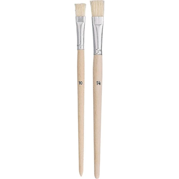 ZAHN Pinsel E10710-08 Ytpensel Svinborst 10 delar