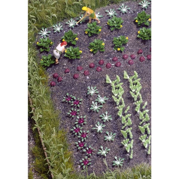Busch 1222 H0 Grönsaker och sallad Byggsats