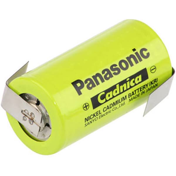 Panasonic C ZLF Specialbatteri laddbart R14 Z-lödfana, högtemperaturkapabel NiCd 1.2 V 2500 mAh