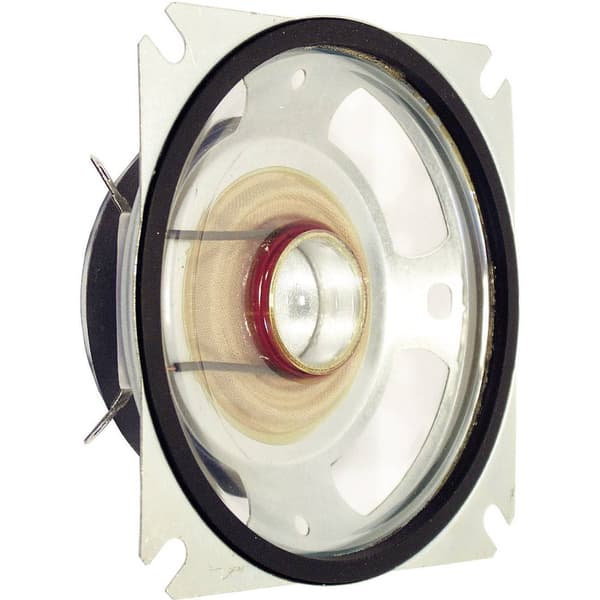 Visaton SL 87 WPM - 8 Ohm 3.3 tum 8 cm Bredbandshögtalarelement 20 W 8 Ω Genomskinligt membran, UV-beständig