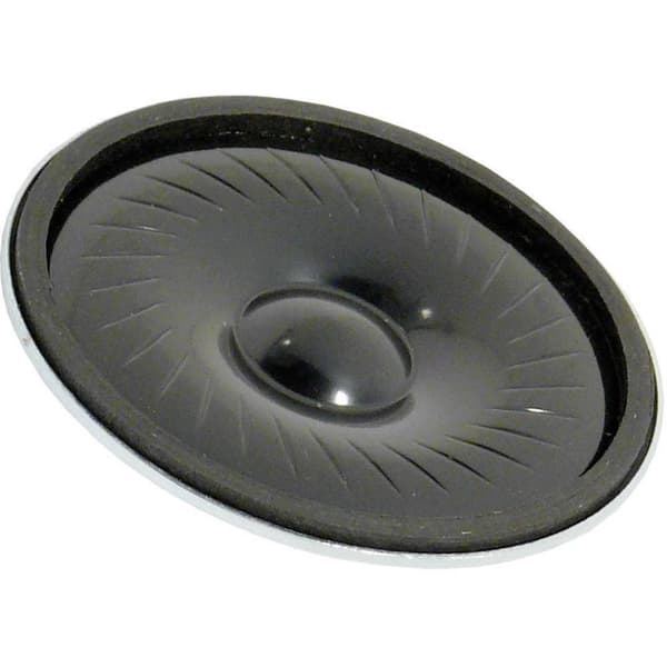 Visaton K 50 FL - 16 Ohm 2 tum 5 cm Mini-högtalarelement 1 W 16 Ω Svart Plastmembran