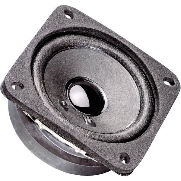 Visaton FRS 7 - 4 Ohm 2.5 tum 6.4 cm Bredbandshögtalarelement 8 W 4 Ω Svart