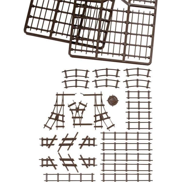 Auhagen 41701 H0f smalspårssattrapper Attrapp