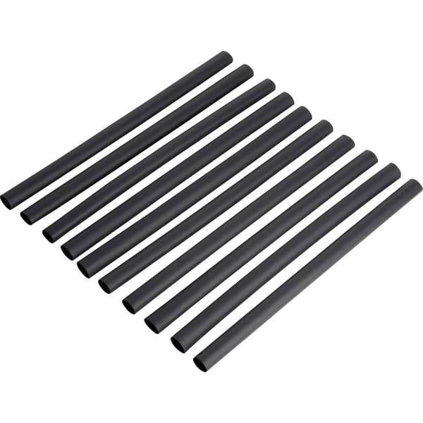 DSG Canusa 2810127952CO Krympslang sortiment Svart 12.80 mm 6.40 mm Krympförhållande:2:1 10 st