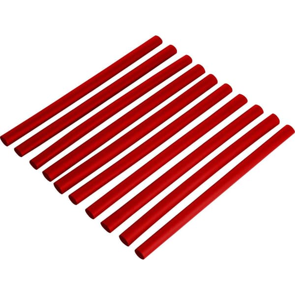 DSG Canusa 2810024302CO Krympslang sortiment Röd 2.40 mm 1.20 mm Krympförhållande:2:1 10 st