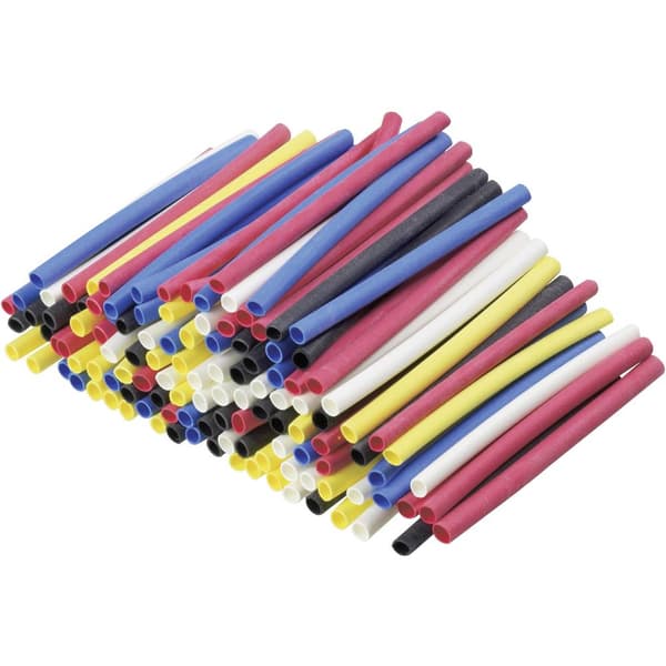 DSG Canusa 8011020990 Krympslang sortiment 1.60 mm 0.80 mm Krympförhållande:2:1 125 st