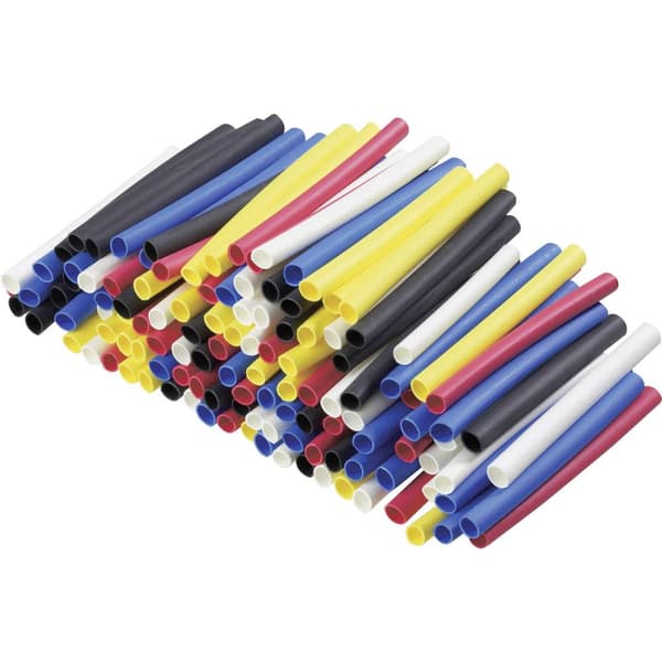 DSG Canusa 8011030990 Krympslang sortiment 2.40 mm 1.20 mm Krympförhållande:2:1 125 st