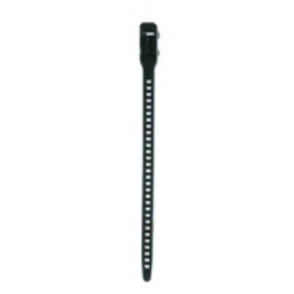 HellermannTyton 115-07270 SOFTFIX-S-TPU-BK-XK Buntband 260 mm 7 mm Svart Avtagbart, Mycket flexibel, Med ögla 12 st