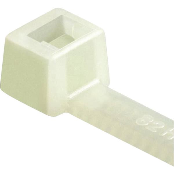 HellermannTyton 111-03419 T30L-PA66-NA-C1 Buntband 190 mm 3.50 mm Natur Värmestabiliserad 100 st