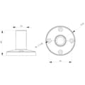 Miniatyrbild 2 av 2: ComPro CO ST Signalgivare stativ Passar serie Serie CO ST40, Serie CO ST70
