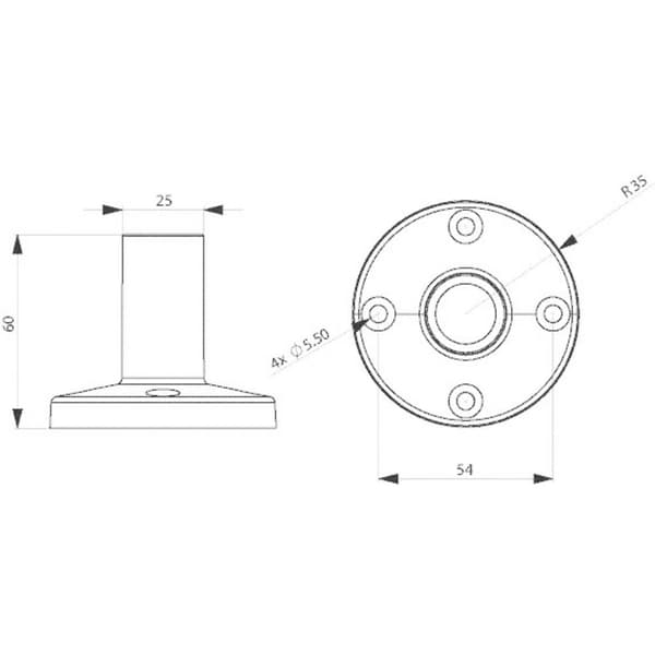 ComPro CO ST Signalgivare stativ Passar serie Serie CO ST40, Serie CO ST70