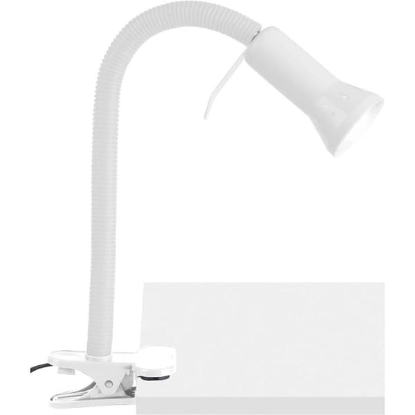 Brilliant Antony Klämlampa Lågenergilampa E14 40 W Vit Vit