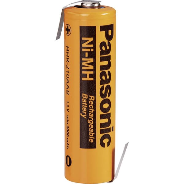 Specialbatteri laddbart AA (R6) Z-lödfana NiMH Panasonic 1.2 V 2000 mAh 1 st